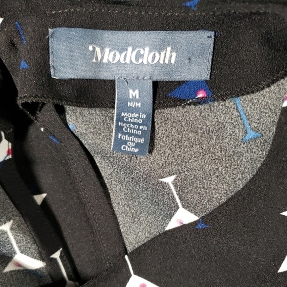 NWT ModCloth Just A Little Something Belted Shift Dress Size M - Picture 2 of 7